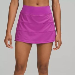 Lululemon Pace Rival Mid Rise Skirt, Tall- Plum